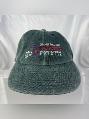 Jimmie Heuga's Toyota Mountain Bike Express Vintage Hat Retro Outdoors Nature OS